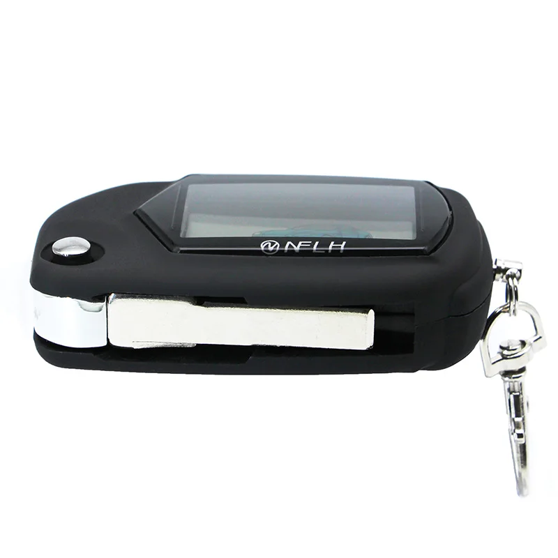 

B6 Lcd Remote Controller Keychain For Starline B6 Keychain Alarm System Uncut Blade Fob Vehicle Security Two Way Car Alarm