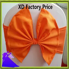 Marious бренд стул лук и стул створки оранжевый полиэстер Свадебная вечеринка