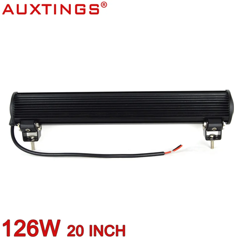 Auxtings 20 &quot126 Вт Водонепроницаемый прямой 10 30 в внедорожный 4x4 Автомобильный