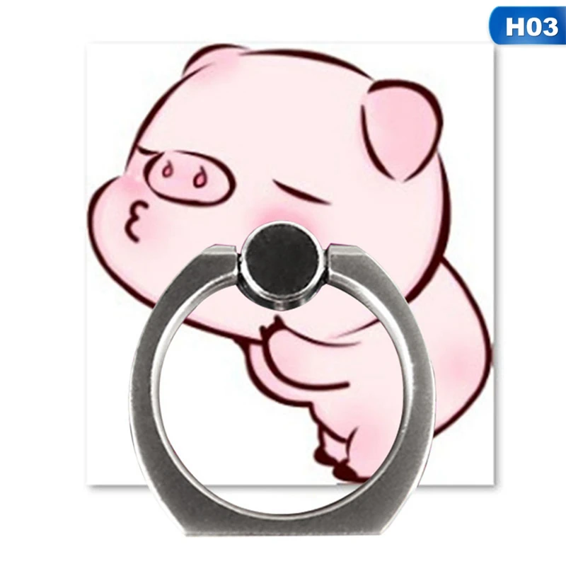 

UVR 360 Degree Mount Finger Ring Smartphone Stand Holder Mobile Phone Holder Stand For iPhone All Phone