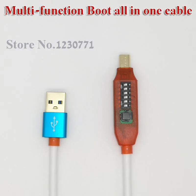 Все загрузочный кабель(легкое переключение) Micro USB RJ45 все в одном многофункциональный загрузочный кабель edl