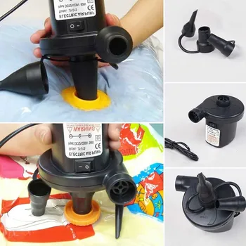 

High Electric Portable Air Pump for Inflatables Air Mattress Raft Bed Boat Pool Toy LG66