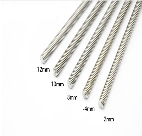 Длина винта T10 из нержавеющей стали 304 длина 100 200 300 400 500 600 700 800 2 3 4 8 10 12