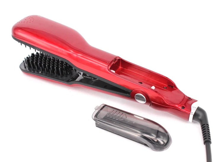 Керамический ЖК-выпрямитель для волос steampod, расческа, электрический выпрямитель для волос, расческа, профессиональный плоский Утюг