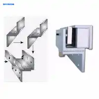 DIYSECUR ZL Bracket Use With 280kg Electronic Magnetic Lock For Narrow Door / Access Control System