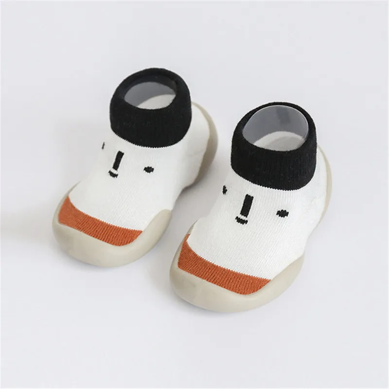 Baby Socks With Rubber Soles Children Socks Kids Soft Bottom Shoe Baby Indoor Anti-Slip Breathable Anti-fall Cotton Socks Soft Sole Slipper Shoes (1)