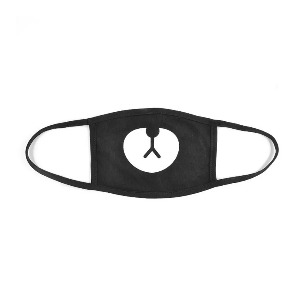 1 шт. EXO-K Chanyeol респиратор для лица мультяшная противопылевая маска Kpop хлопковая маска для губ EXO Чан Ёль медведь маска для рта муфельная