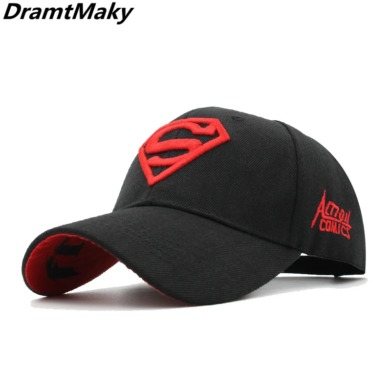 

Superman Baseball Cap Men Brand Women Bone Snapback For Adult Trucker Hat hip hop cap Casquette Wholesale dad hat bonnet gorros