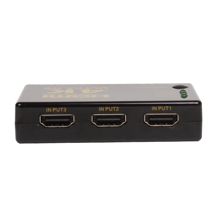 Сплиттер видеосигнала AIXXCO 4K * 2K 1080P HDMI 3 входа 1 выход переключатель переключателя
