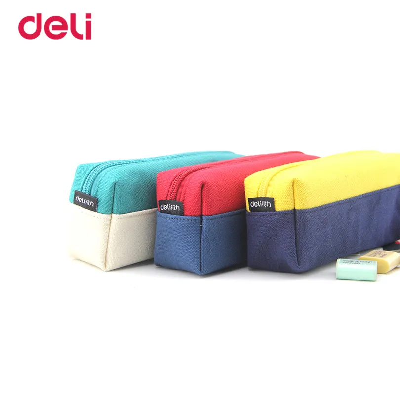 1 шт. разноцветный чехол для карандашей и 2017|pencil bag|deli pencil casecolor bag |