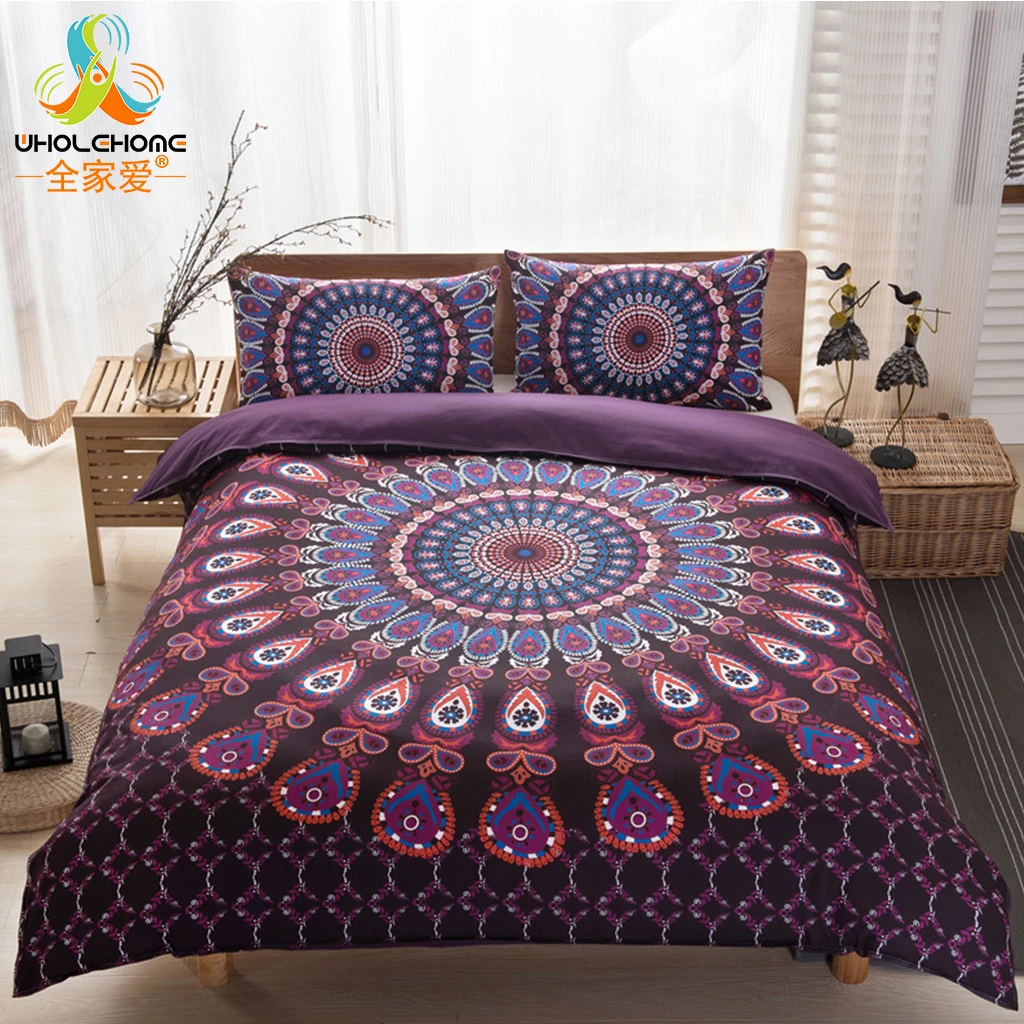 Duvet Cover Sets Bedding Bed Sheet Pillow Chinese Style Polyester Reactive Printing Decoration Bedroom Home 3 PCS | Дом и сад