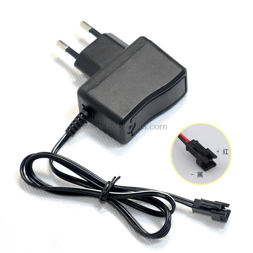 

3.6V 250mA EU Charger SM-2P plug for NiMH NiCD Rechargeable RC Model Toy Battery charging