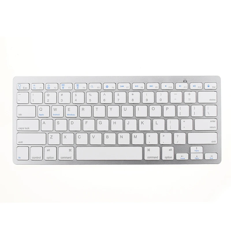Ultra-Slim Bluetooth wireless keyboard for iPhone 11 Pro for iPad Android Tablet PC Phone and other Bluetooth enabled devices
