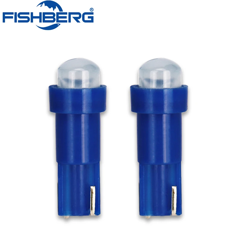 

10x Blue White Red Led 12V Lights T5 73 74 led Dashboard Instrument Cluster Panel Signaling Light Car Gauge Side Wedge LED