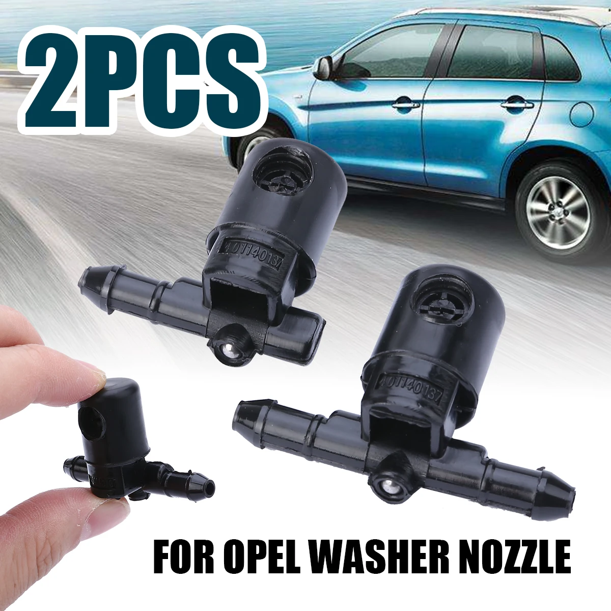 2Pcs/lot Front Windshield Wiper Washer Jet Nozzle For Opel Insignia A MK1 2008- Oe: 12782508 12782509