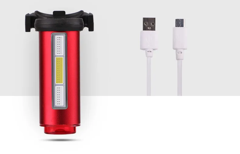 Flash Deal WHEEL UP USB Rechargeable LED Cycling Light Bike Rear Light Tail Light 7modes MTB Bike Waterproof Taillight Bicycle Accessories 4