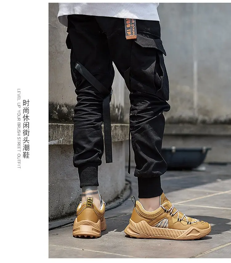 INS Hip Hop Street Summer Casual Mesh Shoes Men Chunky Sneakers Breathable Footwear Fashion Sneaker Joker Tenis Masculino