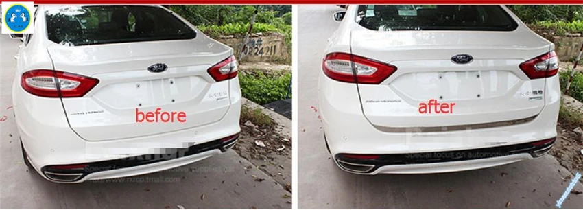 Комплект Yimaautotrims для ремонта внешней части Ford Mondeo Fusion 2013 2018 задняя багажная дверь