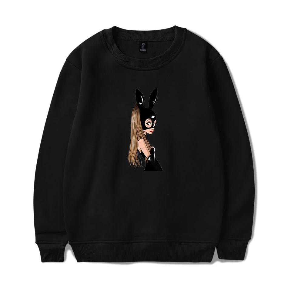 Ariana Grande thank you next толстовка с круглым воротником Повседневная унисекс модная