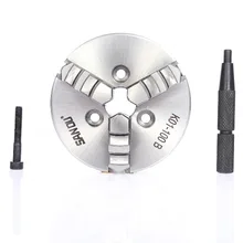 3 челюсти Самоцентрирующиеся производители часов ювелирные изделия DIY токарный мини-патрон 100 мм
