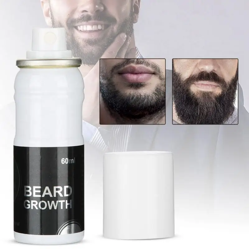 60ml Hair Loss Beard Growth Oil Spray Beard Grow Stimulator 100