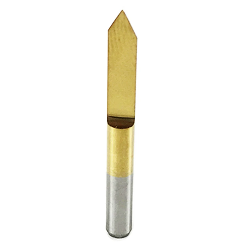 SHINA 5 шт. Фрезерные фрезы с титановым покрытием 1/8 &quotхвостовик градусов 10 90 PCB