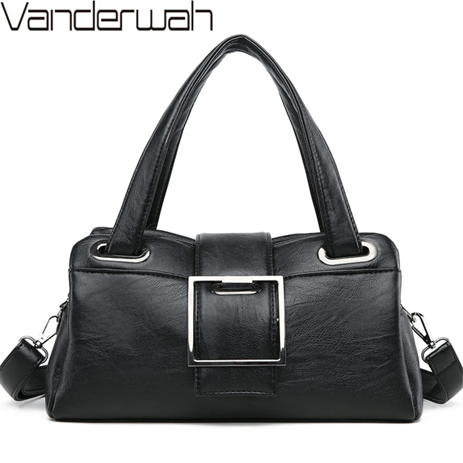 

Sac A Main Classic Leather Luxury Handbags Women Bags Designer Ladies Hand bag High Quality Female crossbody Bags For Women 2019