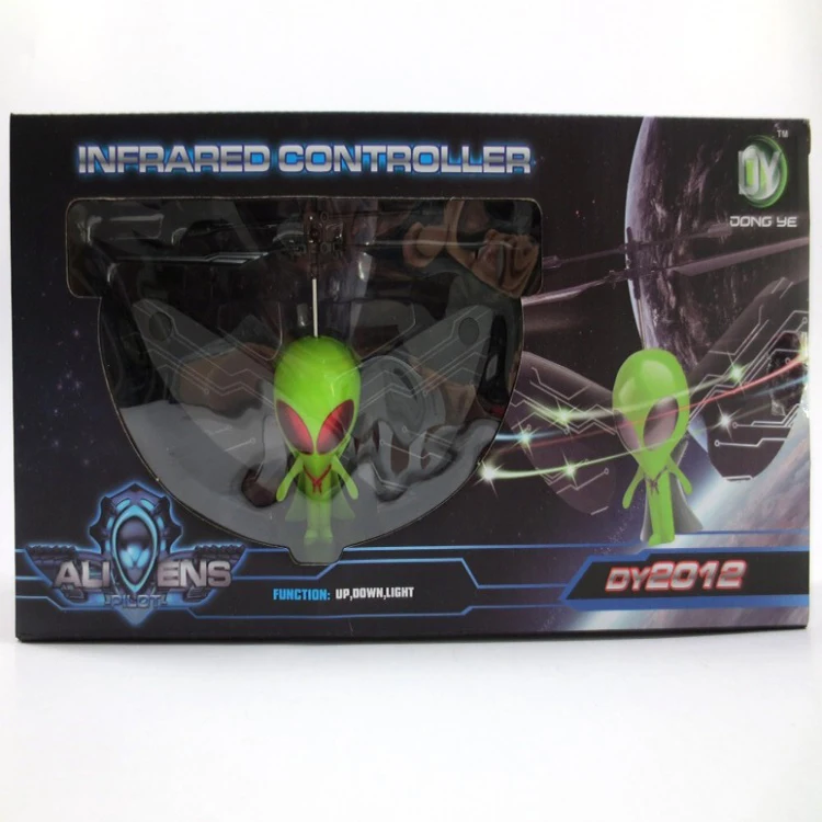 new free shipping alien flyer ir remote control ufo rc kids rc usb ufo flyer