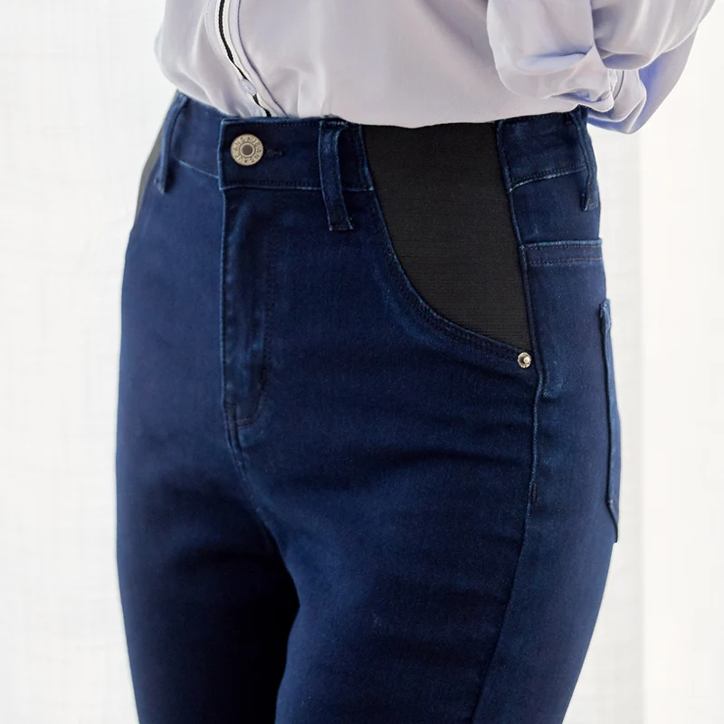 LEIJIJEANS 2019 Elastic legging new style High waist mom jeans casual ladies high stretch jeans plus size waist women jeans 9086 LEIJIJEANS 2019 Elastic legging new style High waist mom jeans casual ladies high stretch jeans plus size waist women jeans 9086