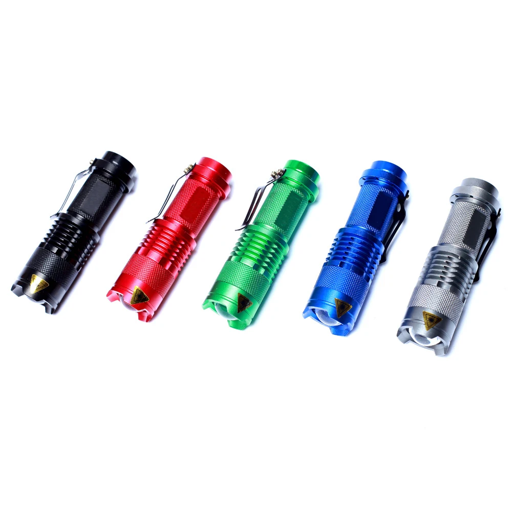 

For UltraFire CREE XM-L Q5 450Lumens cree led Torch Zoomable cree waterproof LED Flashlight Torch light