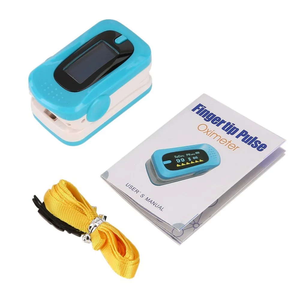 

Portable Finger Tip Pulse Oximeter Blood Oxygen Saturation Monitor OLED Display Modes Heart Rate Monitor De Pulso De Dedo