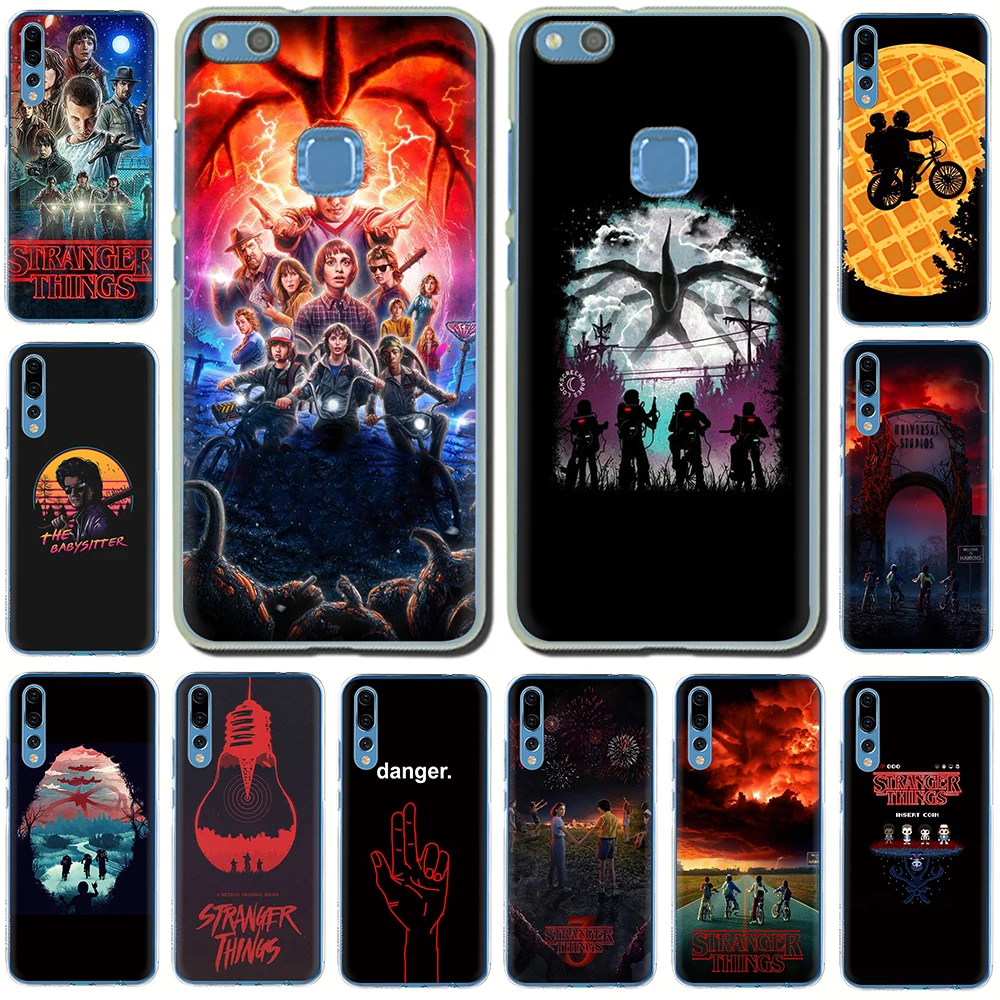 

Stranger Things Hard Phone Case for Huawei Honor play 10 8C 8X 8 9 Lite 7C 7X 6A 7A 6C view 20 9X Pro