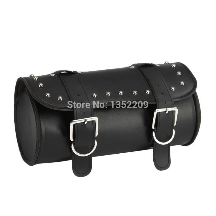 Front Fork Tool Bag Luggage SaddleBag For Harley Softail Sportster Dyna