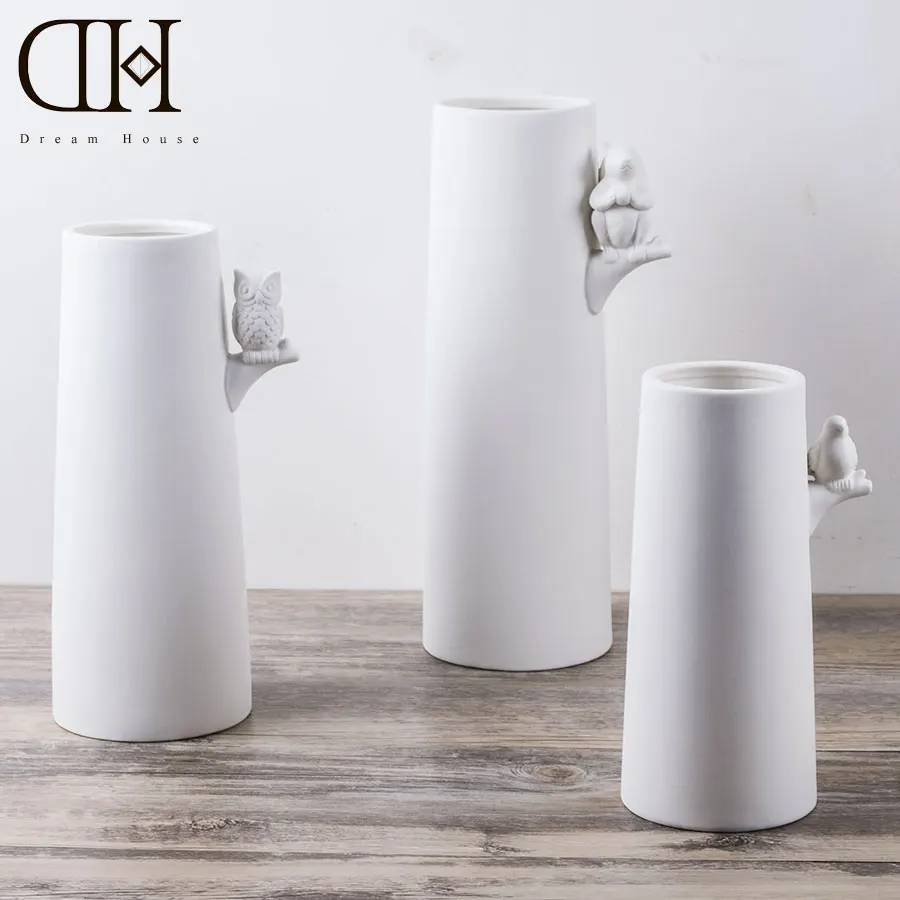 Online Buy Wholesale Modern White Vases From China Modern White - Dh Modern White Ceramic Vase Home Decorative China Porcelain Flower Bottlexmas Decoration Handmade Vase Tree online buy wholesale modern white vases from china modern white - dh modern white ceramic vase home decorative china porcelain flower bottlexmas decoration handmade vase tree