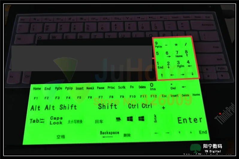 Флуоресцентные наклейки на клавиатуру русский тайский корейский алфавит для всех видов клавиатуры флуоресцентный светящийся макет светит долгое время