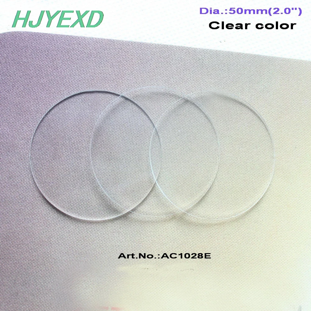 

16/25/30/38/50mm Blank Clear Acrylic Circle Pendants Wedding Disk Key Chain Laser Cut Eco-Friendly -AC1046