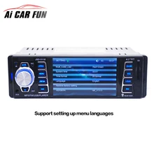 5118 de Ancho de ALTA DEFINICIÓN TFT Autoradio 1 Din Radio de Coche Bluetooth Jefe Unidad de Sistemas de sonido Con USB SD Aux A2DP ISO conector
