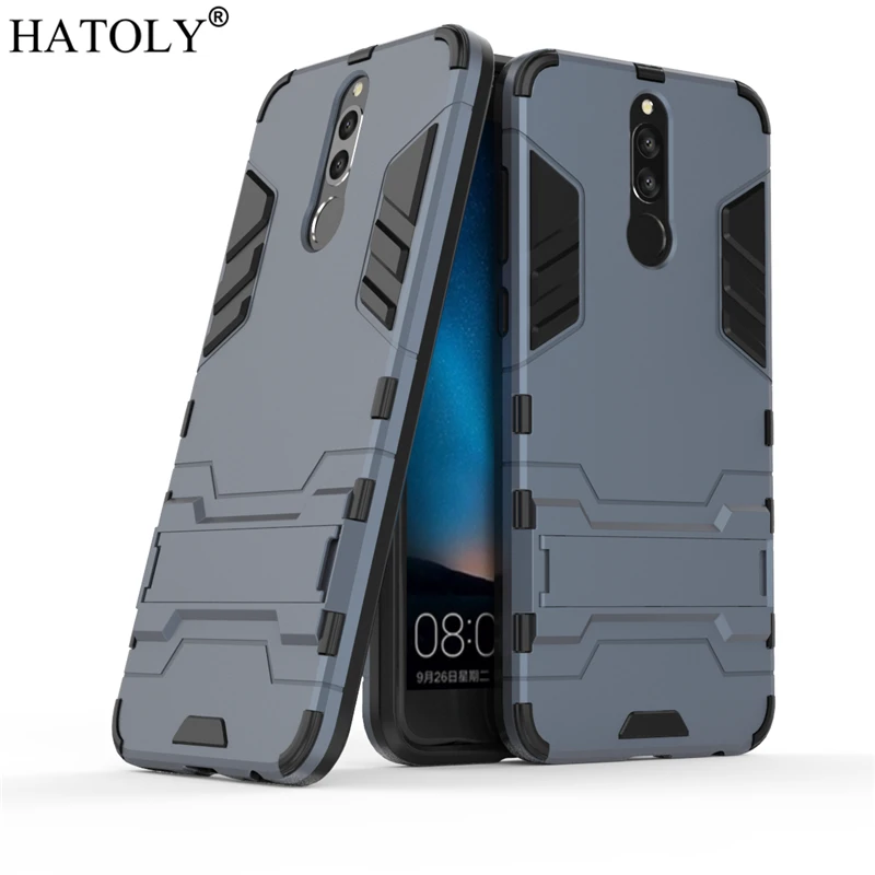 For Huawei Mate 10 Lite Case Robot Armor Shell Hard Phone Cover for Huawei Mate 10 Lite Protective Case for Huawei Mate 10 Lite