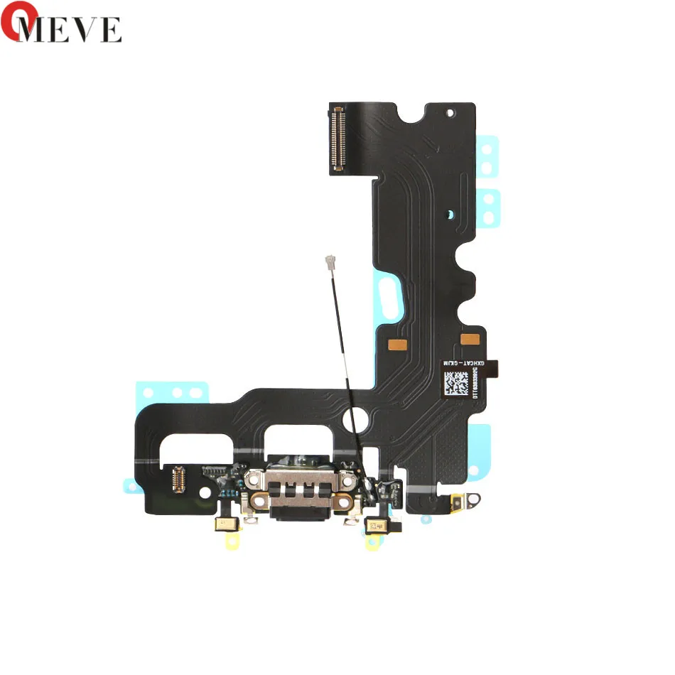 10pcs lot Charging Port Charger Dock Connector With Headphone Jack Audio Mic Antenna Flex Cable For iPhone 7