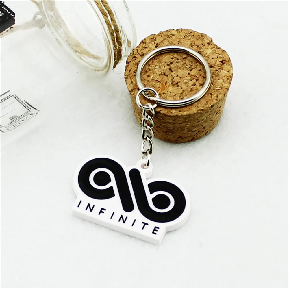 

Wholesale KPOP Infinite Toheart Inspirit Fashion Pendant Key ring Car Keychain Key Chains P2231