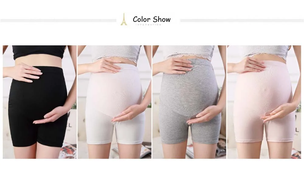 JMS Kasenbely Брюки для беременных женские летние однотонные регулируемые трусики для беременных узкие короткие защитные брюки