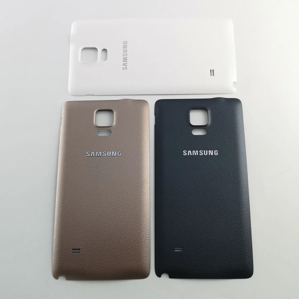 

For Samsung Galaxy Note4 Note 4 N910F N910V N910C N910I Back Battery Cover Door Rear Housing Case Replacement parts