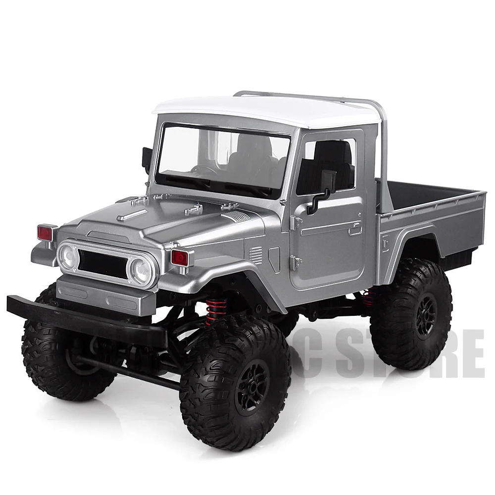 2,4G 4X4 колеса 1/12 Масштаб RC автомобиль дистанционного управления грузовик игрушки MN-45 WPL FJ45 RTR версия пикап