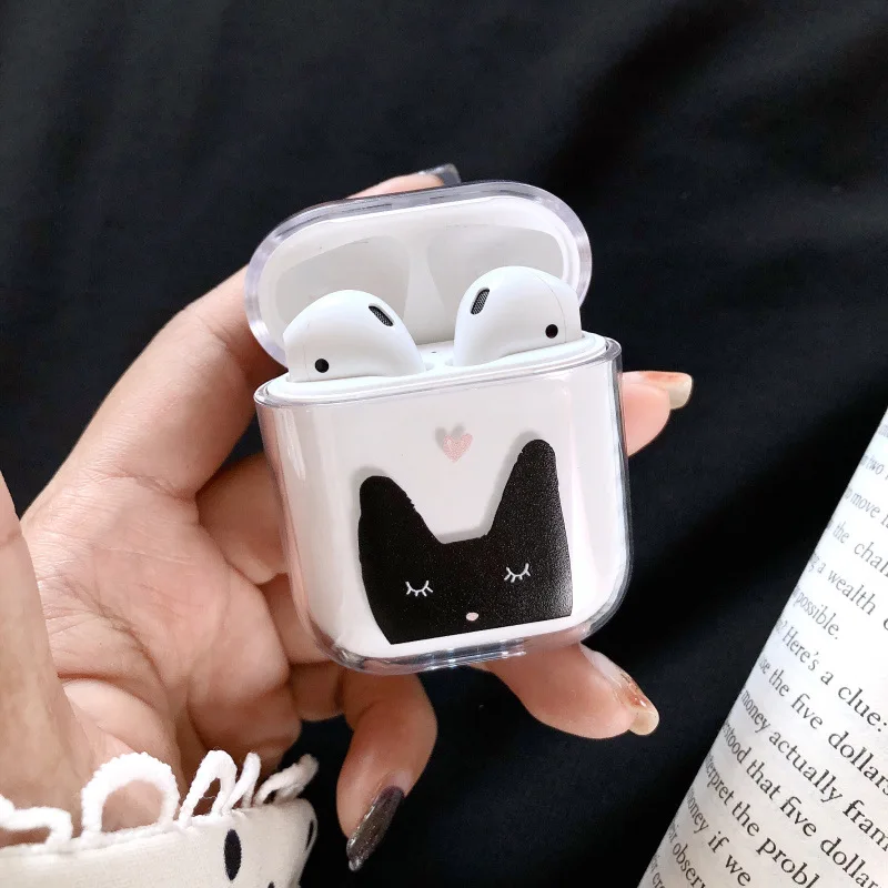 Чехол для наушников Apple Airpods ударопрочный чехол для Airpods 2 Жесткий ПК Bluetooth беспроводные наушники ультра тонкий Pods протектор