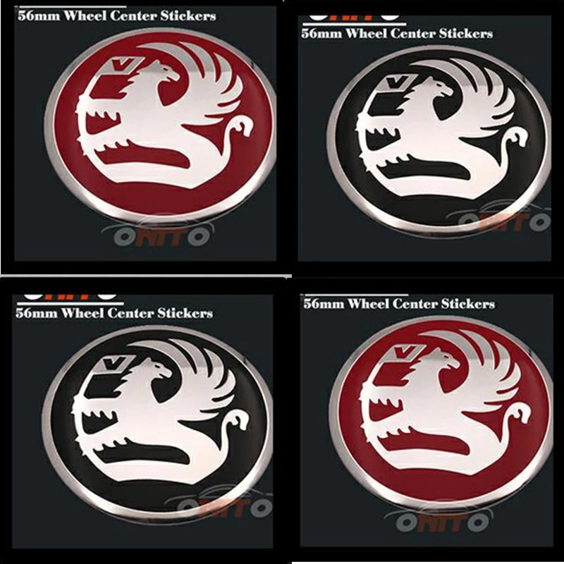 

Good quality Wheel Center Cover stickers 100pcs/set 56mm 2.20inch for Vauxhall logo car wheel cap sticker