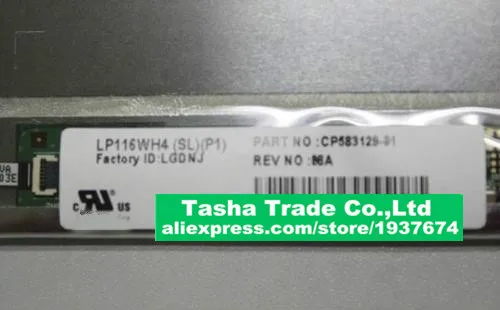 

LP116WH4-SLP1 LP116WH4 SLP1 LP116WH4 (SL)(P1) 1366 *768 11.6inch LCD Screen LED Display