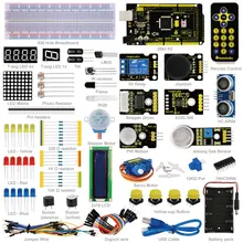 2016 НОВЫЙ! Keyestudio Расширенный стартер обучение kit для Arduino с МЕГА 2560R3 1602 LCD + PDF