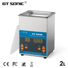 GT sonic VGT-1620QTD Ultra sonic Очиститель 2L 50 Вт с цифровым дисплеем нагревательная корзина ультра звуковая Ванна