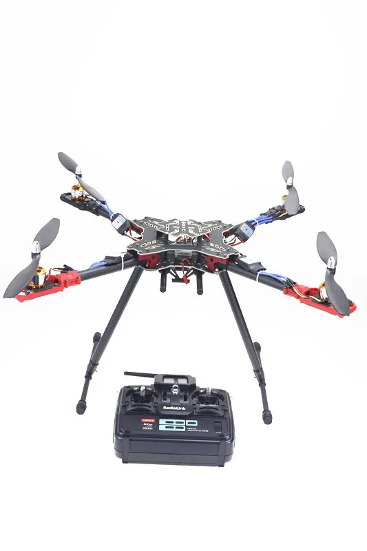 

JMT RC Quadcopter RTF Radiolink T6EHP-E TX&RX +QQ Flight Control Motor ESC HMF 4 Axle Foldable Rack NO Battery Charger F11066-E