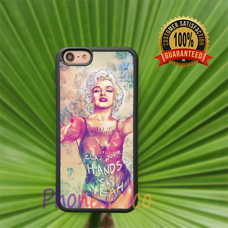 Marilyn Monroe celebrity hipsters Fab Ciraolo painting Cell Phone Cases